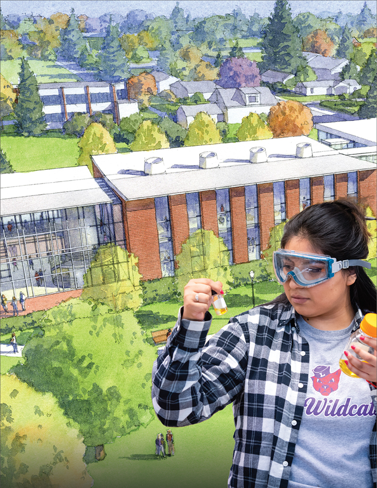 W.M. Keck Science Center rendering