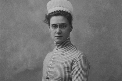 Portrait of Emily L. Loveridge at the age of 23