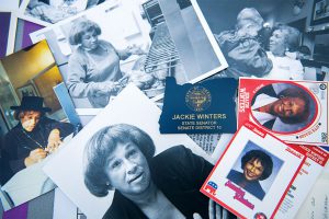 collage of Jackie Winters photographs