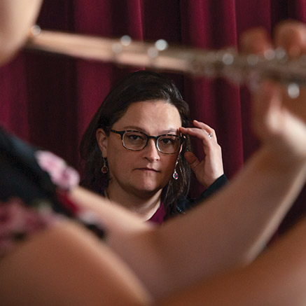 Image of one of the performers.
