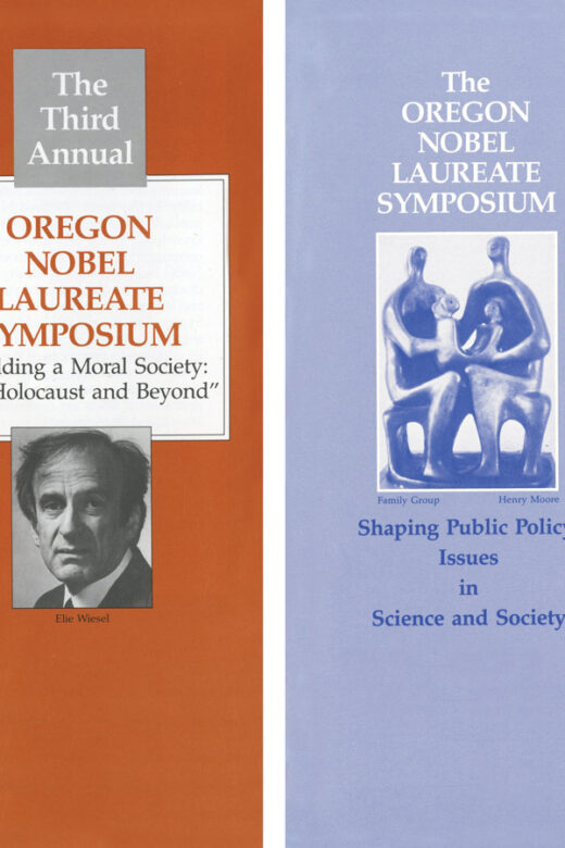 Two brochures from the early Oregon Nobel Laureate Symposiums.