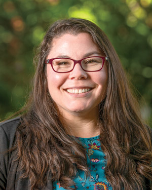 Portrait of Stephanie Mitchell.