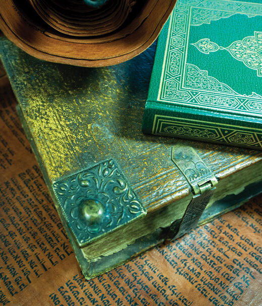 Photo of the Bible and the Quran.