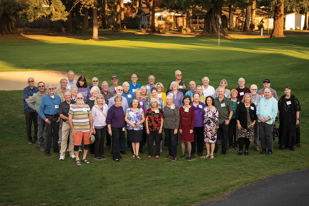 group shot from the 1974 reunion.